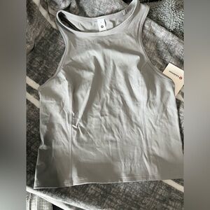 lululemon athletica Light Gray Tank Top